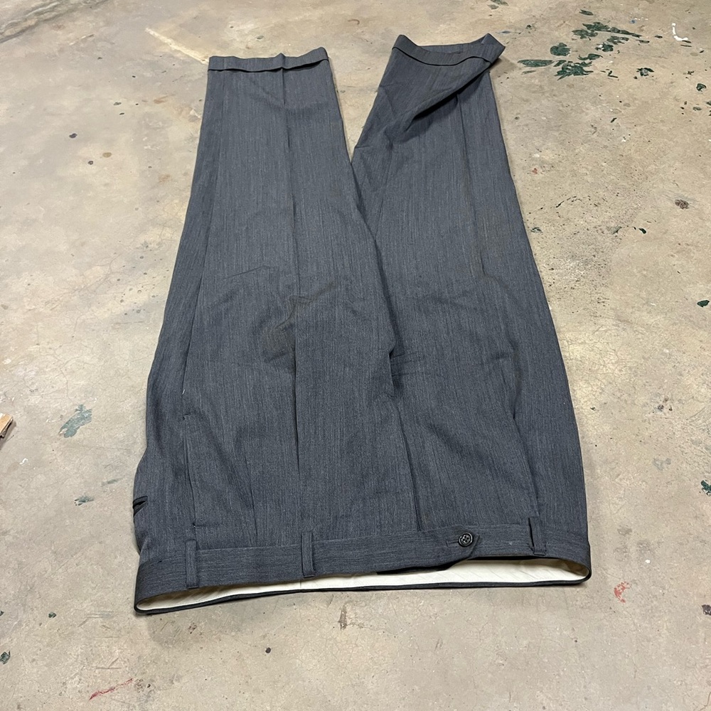 Brooks Brothers Gray Dress Pants Classic Tailored Look